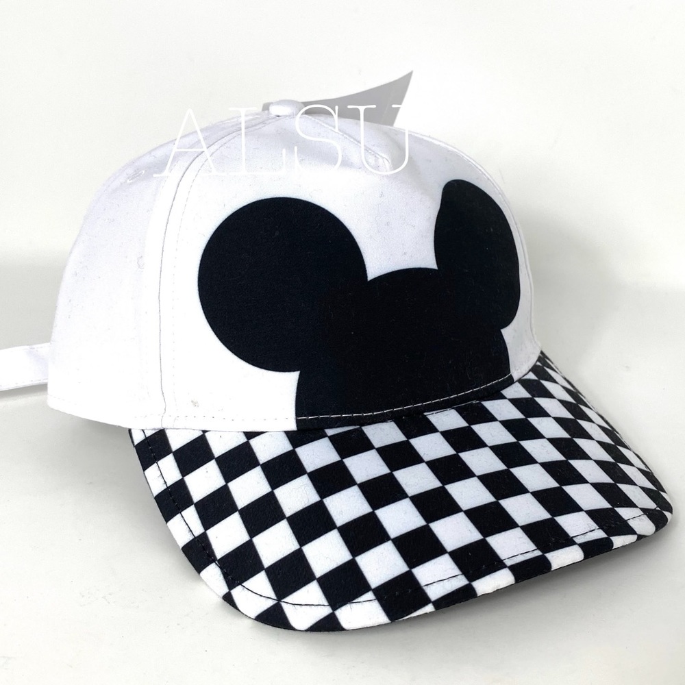 VANS x Disney Men’s Cap Checkerboard Mickey Cotton